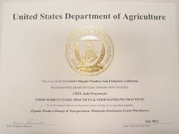 Before acquiring a food safety certificate, the training in food safety is needed. Earl S Organic Renews Food Safety Certification Earl S Organic Produce