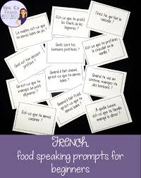 Get Your Students Speaking French French Speaking Activities Learn French French Flashcards