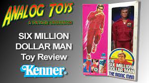 Other repro boxes, tutorials and toy parts; Six Million Dollar Man Vintage Toy Review Part 1 Of 3 Kenner Bionic Man Action Figure Youtube