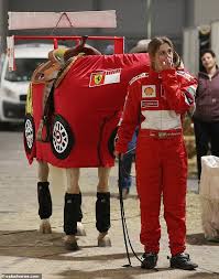 Approximately 500 gina maria schumacher photos available for licensing. Gina Schumacher Takes The Reigns As She Follows In Michael S Footsteps And Dons Ferrari Racing Gear Daily Mail Online
