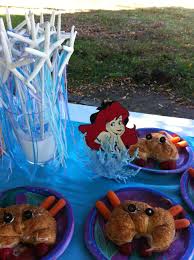 Mermaid Party Love These And The Sea Shell Pasta Salad Mermaid Birthday Party Girls Birthday Party Mermaid Parties