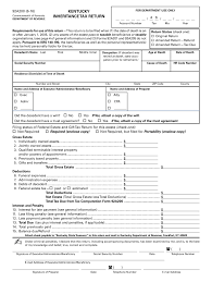 Thus, a practitioner is well advised to note that insurance proceeds payable to a specific beneficiary or living trust will not be subject to tax. Ky Dor 92a200 2016 Fill Out Tax Template Online Us Legal Forms