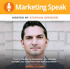 In this Marketing Speak podcast, we have James Guldan cover how empathy,  empowerment, and effective marketing are achieved through personal  connection and transformation. James is the founder of…