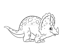 Give a try to this excellent triceratops coloring page today. Dinosaur Triceratops Coloring Pages Stock Illustration Illustration Of Dinosaur Isolated 35333241