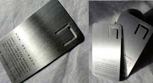 There are a number of design elements you could experiment with to make sure your business card makes the right. Metal Business Card Examples For Your Inspiration