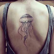 Jellyfish Back Tattoo Jellyfish Tattoo Animal Tattoos Body Art Tattoos