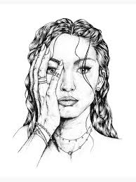 Diamond Mermaid Portrait