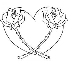 Ce coloriage gratuit est pour ta maman ou ta chérie ! Coloriage Coeur Et Fleurs Dessin Gratuit A Imprimer