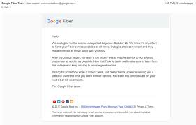 This includes network infrastructure problems as well as outages with popular online services; Good Guy Google Fiber Wasn T Aware I Had An Outage Credited Me 4 Not Once Did Time Warner Spectrum Compensate For Outages Austin