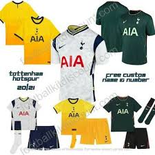 List of tottenham hotspur f.c. Tottenham Hotspur Kit 20 21 Football Shirt Free Custom Name Number Adult Kid Ebay