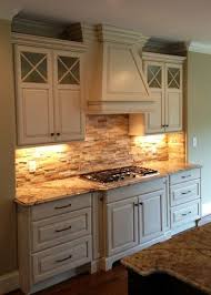 Cottage White Custom Cabinets With A Latte Glaze Don T Forget The Custom Hood Over The Oven Kitchen Cabinets By D Kitchen Redo New Kitchen Custom Cabinetry