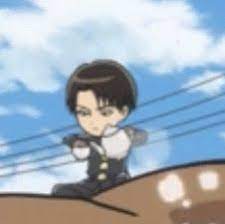 Maybe you would like to learn more about one of these? Levi Ackerman Funny Anime Pics Anime Low Quality Anime