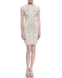 Aidan Mattox Short Sleeve Beaded Mesh Cocktail Dress Mesh Cocktail Dress Cocktail Dress Beaded Cocktail Dress