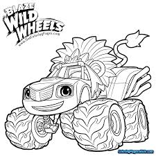 Airbender baby einstein baby shark back to the future bambi barbie beauty and the beast belle big hero 6 black panther black widow blaze blaze. Blaze And The Monster Machines Coloring Pages Iconmaker Info