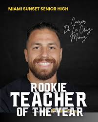 We're proud to honor those who carry the torch of excellence and embody  what it means to be a true Knight. 🏆 Teacher of the Year: Mrs.  Casteleiro-Terron 🌟 Rookie Teacher of
