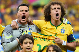 You could see the people shouting when our anthem was played, and the squad entered every game like it was going at war! Brazil 1 7 Germany Player Ratings From The World Cup S Biggest Shock Result Mirror Online