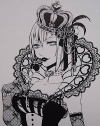 Anime Madam Red Black Butler 