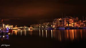 Le Port De Gruissan La Nuit Par Philippe Gruissan Touriste Paysage