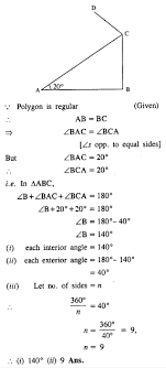 (a) calculate the size of each interior angle in the regular polygon. Https Www Selfstudys Com Get Pdf 98182