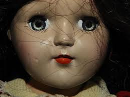 Vintage IDEAL TONI DOLL P91 Black Hair Original Dress 1950's 16"