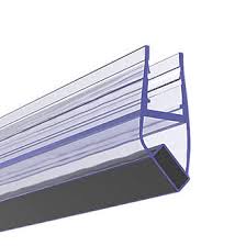 Pfokus manufactures 12 different kinds of frameless door seals, each with a different size and specification. Aqualux Replacement Shower Enclosure Magnetic Seal Silver 6mm X 2000mm Shower Screen Seals Screwfix Com