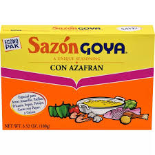 Similar to the goya and knorr brand but no msg or artificial . Buy Sazon Goya Unique Seasoning With Azafran 3 52oz Online In Japan 47112128