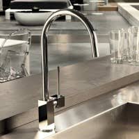 Swan kitchen sinks are available in single and double bowl configurations. Gessi Quadro Swan Neck Sink Mixer Chrome 16759031