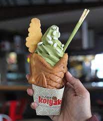 Match Taiyaki Ice Cream Excited For The Weekend And Going To Spend The Days At The Beach And Hopefully While Havi Matcha Cake Ice Cream Treats Mochi Ice Cream