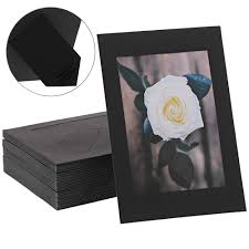 Guidecentral is a fun and visual way to discover diy ideas, learn new skills, meet amazing people who share your passions and even upload your own diy. Cardboard Photo Picture Frame Easel 50 Pack 4 X 6 Inches Black Walmart Com Walmart Com