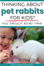 Bunnies Are The Perfect Pet For Your Kid To Love Care For Animals For Kids Pet Rabbit Care Best Pets For Kids