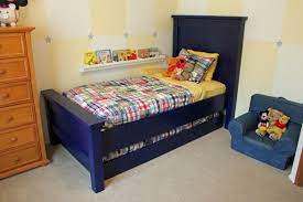 Twin sheets are the least costly of all sheet sizes and are available in lots of patterns. Farmhouse Bed Twin Size Ana White