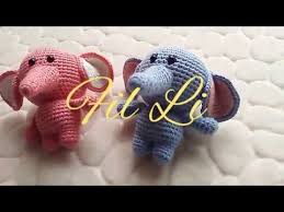 Amigurumi Fil Li Yapimi Anahtarlik Youtube 2020 Tig Isleri Orgu Amigurumi