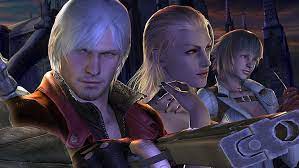 Devil may cry 4, capcom, video games, dante, event, arts culture and entertainment. Devil May Cry Devil May Cry 4 Trish Lady Devil May Cry Dante Hd Wallpaper Wallpaperbetter