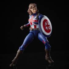Sharon carter, a supporting character in marvel comics, who is a relative of peggy carter and an agent of s.h.i.e.l.d. What If Marvel Legends Marvel S Captain Carter Marvel S The Watcher Baf