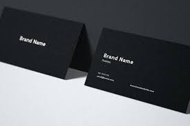See more ideas about black business card, business card design, business cards creative. Free Close Up Black Business Card Mockup Creativebooster