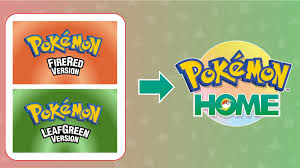 Pokémon FireRed Version and Pokémon LeafGreen Version Link with Pokémon HOME This October