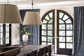 But my diy curtain rod version is significantly cheaper than both of those. Hanging Ceiling Mount Curtains In The Dining Room Chris Loves Julia