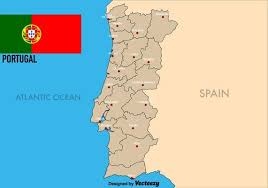 Portugal is the westernmost country of europe and is one of the top 20 most visited countries of the world. Vector Portugal Map With Regions 155508 Download Free Vectors Clipart Graphics Vector Art