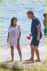 Days later, the couple revealed the bundle of joy's name: Alec Baldwin Hits The Beach With Pregnant Wife Hilaria In The Hamptons In 2020 Pregnant Wife Alec Baldwin Pregnant Celebrities