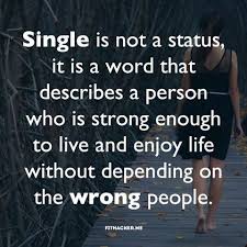 It Takes Courage To Be Alone In A World Where There Is So Much Pressure To Be Part Of A Couple It Can Be Lonely At Tim Single Quotes Words Relationship