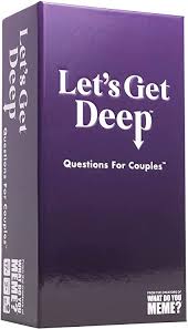 The first section on our couples question game is questions for them. Amazon Com Let S Get Deep The Relationship Game Full Of Questions For Couples By What Do You Meme Toys Games