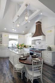vaulted ceiling kitchen