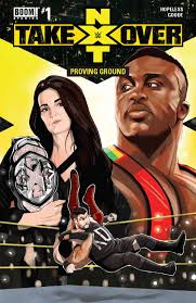 WWE NXT TAKEOVER PROVING GROUND #1 Boom Aaron Dana Finn Balor Demon Ki