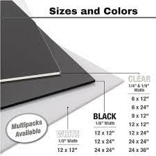 Mifflin Cast Plexiglass Sheet Transparent Clear 2 Piece 12x12 Inch 0 118 1 8 In Thick Acrylic Sheet Plexi Plexiglass Sheets Clear Plastic Sheets Acrylic Sheets