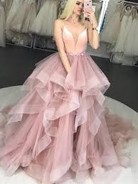 Maybe you would like to learn more about one of these? Pink Tulle Spaghetti Strap Ruffles Ball Gown Sweet 16 Prom Dresses Pd0 Alinebridal