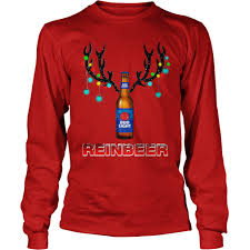 Pour yourself a tall glass of holiday cheer with this men's budweiser christmas sweater. Bud Light Reinbeer Christmas Ugly Sweater Shirt And Longsleeve Tee