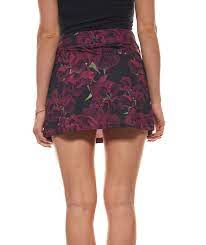 Daily sports daily golf madge damen rock 45 cm (143/229). Puma Rock Sport Rock Geblumter Damen Golf Rock Mit Seitentaschen Violett Schwarz