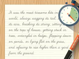 Pebbles present how to write cursive letters. How To Write In Cursive With Pictures Wikihow