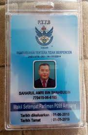 Ini memberikan prospek kerjaya yang lebih luas kepada veteran, tidak kira berpencen atau tidak. Kad Ni Dikeluarkan Pertubuhan Tentera Tidak Berpencen Facebook