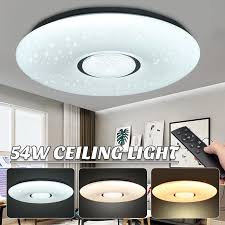 Starlight ceilings also make great additions in your children's bedrooms, media rooms, saunas and bath areas. 54w Led Ceiling Lamp 2835smd 36 Leds Light Bulbs Starlight Stars Sky 3 Color Dimmable With Remote Control Ip44 180v 240v Ceiling Lights Aliexpress